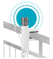 Support pour balcon ClickUp! - GARDENA - 11410-20