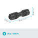 Jonction droite 13 mm - GARDENA - 13203-26
