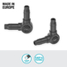 Jonction en L 4.6 mm - GARDENA - 13212-20