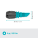 Micro-asperseur plate-bande - GARDENA - 13319-20