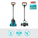 Tondeuse HandyMower 22/18V P4A sans batterie - GARDENA - 14620-55