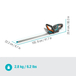 Taille-haies ComfortCut 60/18V P4A sans batterie - GARDENA - 14731-55