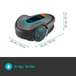 Tondeuse robot SILENO minimo 500 m² - GARDENA - 15202-26