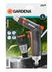 Kit GARDENA pistolet de nettoyage + raccord d'arrosage aquastop Premium - 1830620