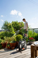 Dévidoir portable pour balcons et terrasses 10 m - GARDENA - 18400-20
