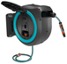 Dévidoir automatique mural sur batterie PowerRoll XXL 40/18V P4A tuyau de 40 m bleu turquoise - GARDENA - 18645-55
