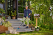 Manche à passage d’eau M Cleansystem nettoyage des grandes surfaces 150cm - GARDENA - 18802-20