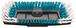 Brosse à manche dure Cleansystem, pour grandes surfaces résistantes - GARDENA - 18816-20
