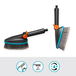 Brosse de lavage à main M souple réglable Cleansystem pour petites surfaces - GARDENA - 18842-20