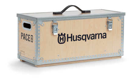 COFFRE BOIS TRANSPORT 2 BATTERIES ET UN CHARGEUR HUSQVARNA - 531215401