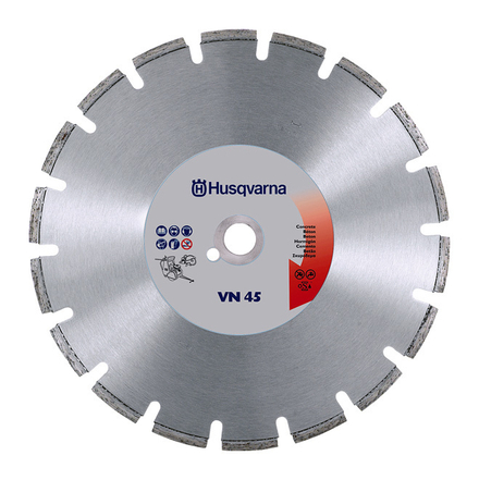DISQUE DIAMANT HUSQVARNA VN 45 Ø 450 AL 25,4 - 543067244