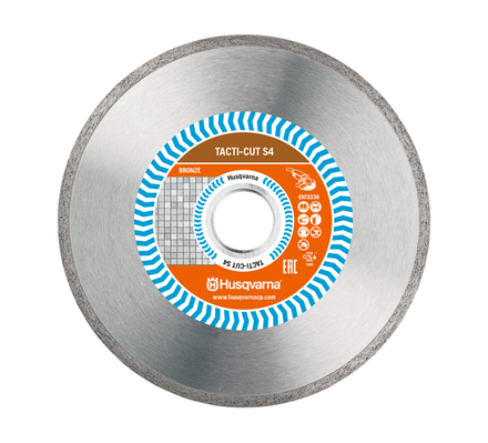 DISQUE DIAMANT HUSQVARNA TACTI-CUT S4 POUR MEULEUSE D'ANGLE Ø 125 MM POUR CARRELAGE EN CERAMIQUE 22.2- 579819640
