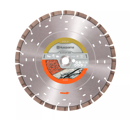 Disque diamant ELITE-CUT S35 600 15 25.4 HUSQVARNA - 579820670