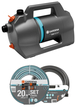 Kit pompe d'arrosage de surface 4100 Silent - GARDENA - 9051-20