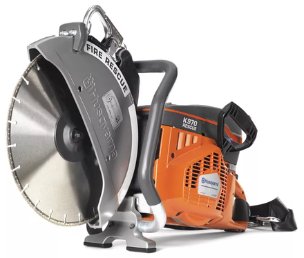 Decoupeuse husqvarna k 970 rescue avec carter disque 35- 967635601