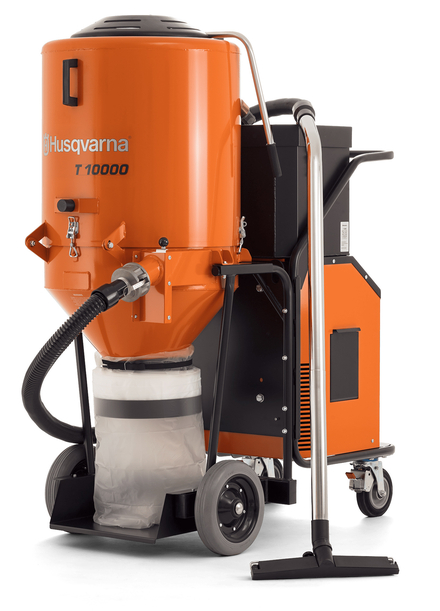 Aspirateur T 10000 POUSSIERES 400V TRIPHASE 11 KW classe H HUSQVARNA - 967663704