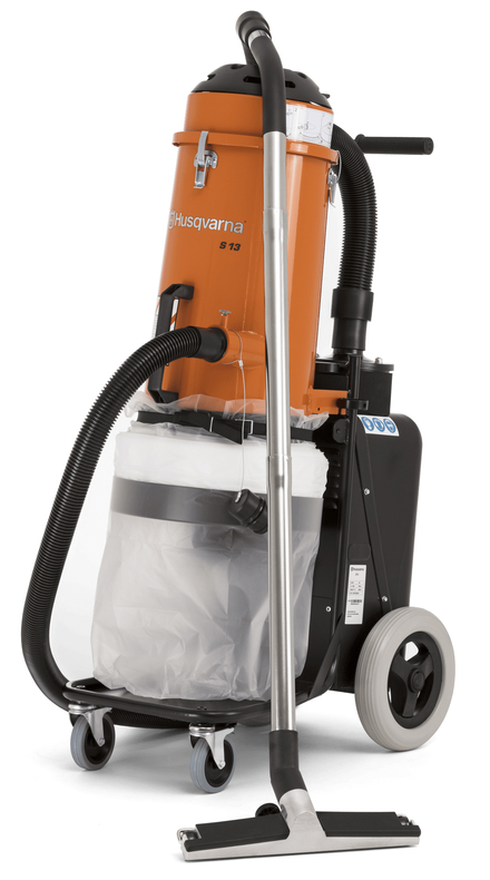 Aspirateur S 13 POUSSIERES 230V MONOPHASE 1.2 KW classe H HUSQVARNA - 967664004