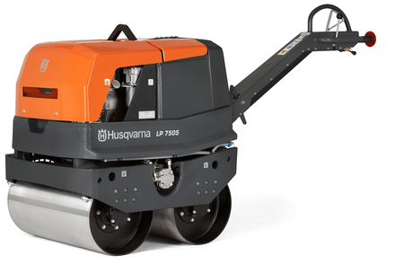 Rouleau a double tambour LP7505 ROULEAU 750 1001KG MOTEUR HATZ 7,9KW (démarreur électrique).Class.Pv3 HUSQVARNA - 967897402
