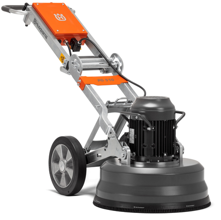 Ponçeuse PG 510 - 400V TRIPHASE 5 BROCHES (livrée avec un jeu de 18 segments G1443S) HUSQVARNA - 967932001