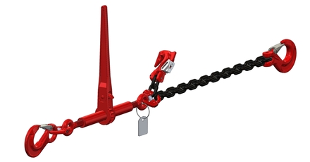TENDEUR D'ARRIMAGE A CLIQUET BLOKMI POUR REMORQUE CHAINE D6 3M BLA080630 IDMAT
