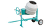Bétonnière IMER S190 électrique mono cuve acier 190L malaxage 1 sac de 35kg 01015650