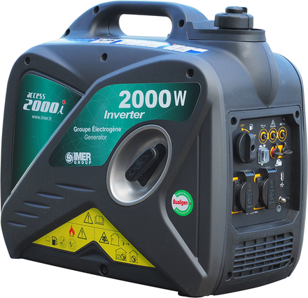 Groupe électrogène portable inverter 2 kW ACCESS 2000i essence IMER 200200004