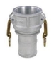 RACCORDS A CAMES ALU ADAPTEUR CANNELÉ TYPE C DN80 CAMEC300