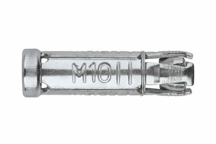 Boite de 10-Douille inoxydable A4 Filetage M12 Diam. 20 mm L 80 mm INDEX-AACCI12