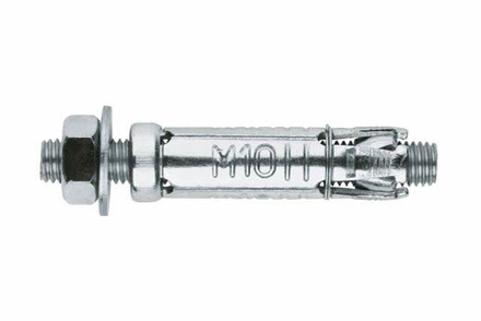 BOITE INDEX DE 25-CHEVILLE À AILETTES EN ACIER TIGE FILETÉE FILETAGE M12 Ø 20 MM L 80 MM -AACES12