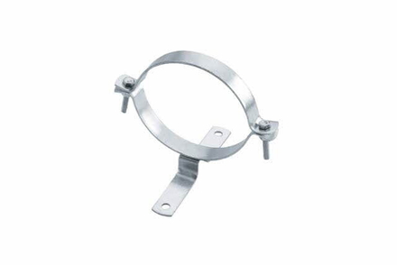 BOITE INDEX DE 25-COLLIER GALVANISÉ DE DESCENTE DE GOUTTIÈRE AVEC PATTE À VIS FILETAGE M Ø MM L MM -ABDP200