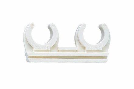 BOITE INDEX DE 50-CLIP NYLON SIMPLE AVEC INSERT EN LAITON M6 FILETAGE M6 Ø MM L MM -ABID016