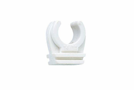 BOITE INDEX DE 100-CLIP NYLON SIMPLE AVEC INSERT EN LAITON M6 FILETAGE M6 Ø MM L MM -ABIN016