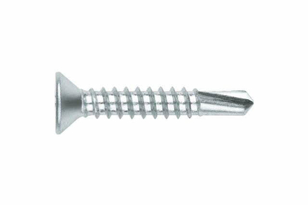 BOITE INDEX DE 500-VIS AUTOPERCEUSE ZINGUÉE, TÊTE FRAISÉE, EMPREINTE PH FILETAGE M4 Ø MM L 38 MM -ABP4238