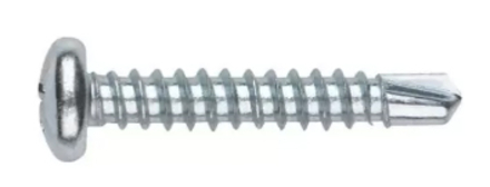 BOITE INDEX DE 1000-VIS AUTOPERCEUSE ZINGUÉE, TÊTE BOMBÉE, EMPREINTE PH FILETAGE M4 Ø MM L 19 MM -ABR4819