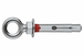 BOITE INDEX DE 100-CHEVILLE ANTI-ROTATION PITON FORGÉ INOXYDABLE A2 FILETAGE M8 Ø 10 MM L 60 MM-ACHAA210C