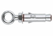 Boite de 100-Cheville anti-rotation piton Filetage M6 Diam. 12 mm L 45 mm INDEX-AHIAR0645
