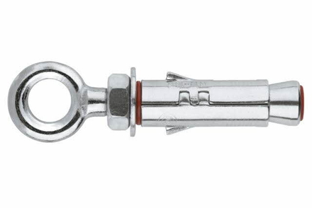 Boite de 50-Cheville anti-rotation piton Filetage M8 Diam. 14 mm L 55 mm INDEX-AHIAR0855