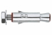 Boite de 50-Cheville anti-rotation vis 8.8 Filetage M8 Diam. 14 mm L 55 mm INDEX-AHITO0855