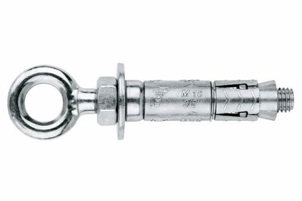 BOITE INDEX DE 50-CHEVILLE POUR FIXATION MI-LOURDES PITON FORGÉ FILETAGE M8 Ø 14 MM L 50 MM -AZAMAFO08