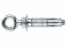 BOITE INDEX DE 50-CHEVILLE POUR FIXATION MI-LOURDES PITON FORGÉ FILETAGE M8 Ø 14 MM L 50 MM -AZAMAFO08