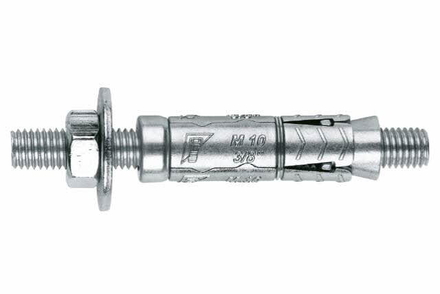BOITE INDEX DE 50-CHEVILLE POUR FIXATION MI-LOURDES TIGE FILETÉE FILETAGE M10 Ø 16 MM L 100 MM -AZAME10