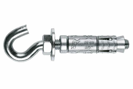 BOITE INDEX DE 25-CHEVILLE POUR FIXATION MI-LOURDES CROCHET FILETAGE M12 Ø 20 MM L 70 MM -AZAMG12