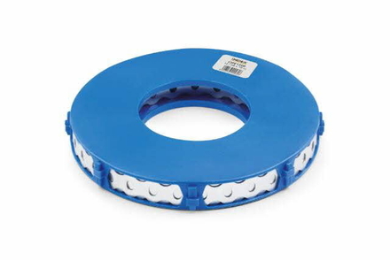 BOITE INDEX DE 1-BANDE PERFORÉE COURBÉE INOXYDABLE A2 FILETAGE M17 Ø MM L 10 MM -CIPEA21708