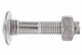 Boite INDEX de 100 Vis metrique zinguée Filetage M6 Diam. mm L 60 mm - D603906060