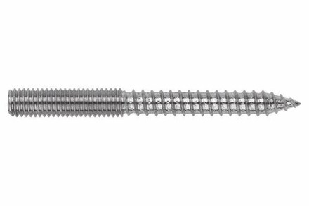 BOITE INDEX DE 100-TIGE DOUBLE FILETAGE INOXYDABLE A2 FILETAGE M8 Ø MM L 60 MM -ESDA208060