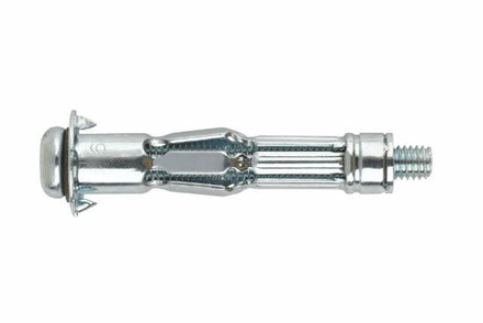 BOITE INDEX DE 100-CHEVILLE INDEMOLL POUR FIXATION DANS MATÉRIAUX CREUX FILETAGE M4 Ø 8 MM L 53 MM -INCO446