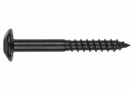 Boite de 100 Vis INDEX inviolable noire Filetage M7 L 80 mm -INVN7080