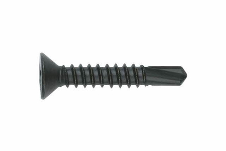 BOITE INDEX DE 500-VIS AUTOPERCEUSE NOIR, TÊTE FRAISÉE, EMPREINTE PH FILETAGE M4 Ø MM L 25 MM -NBP4225
