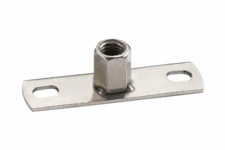 Boite de 100-Platine de fixation inoxydable A4 Filetage M10 Diam. mm L mm INDEX-PFA4M1000