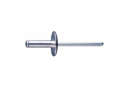 BOITE INDEX DE 200-RIVETS TÊTE LARGE FILETAGE M Ø 5 MM L 18 MM -RECA4818